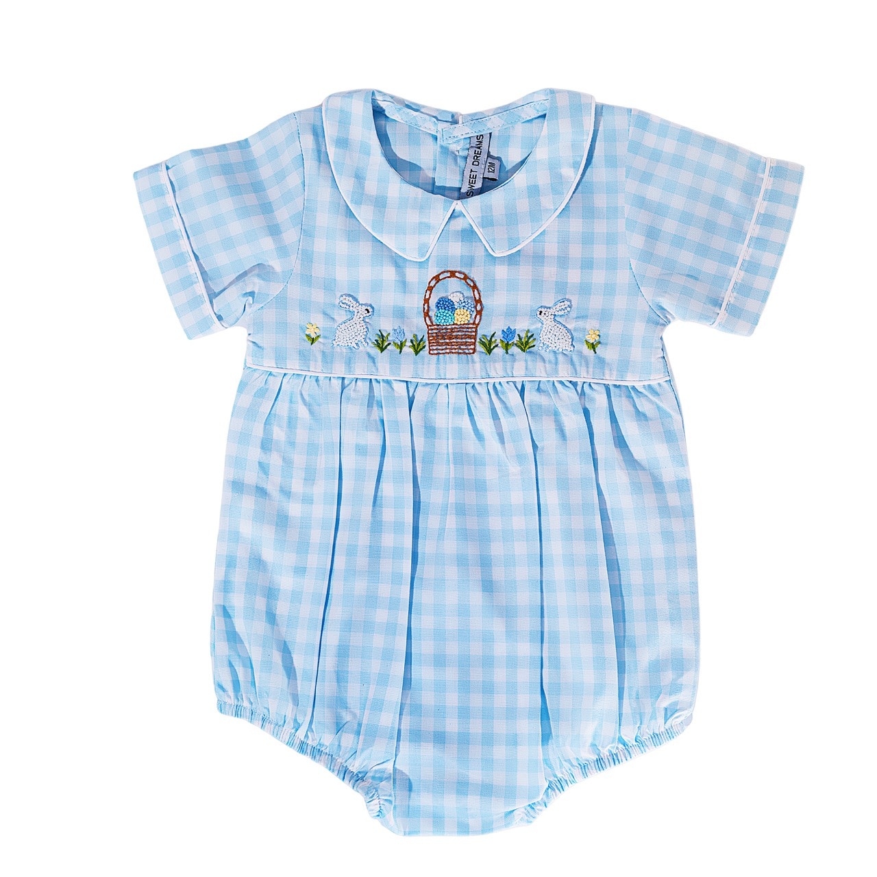 Cody Blue Gingham Bubble main image 0