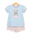 Bunny Scalloped Short Set