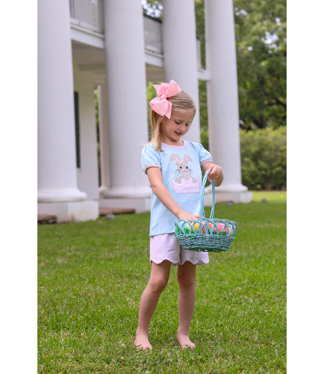 Bunny Scalloped Short Set