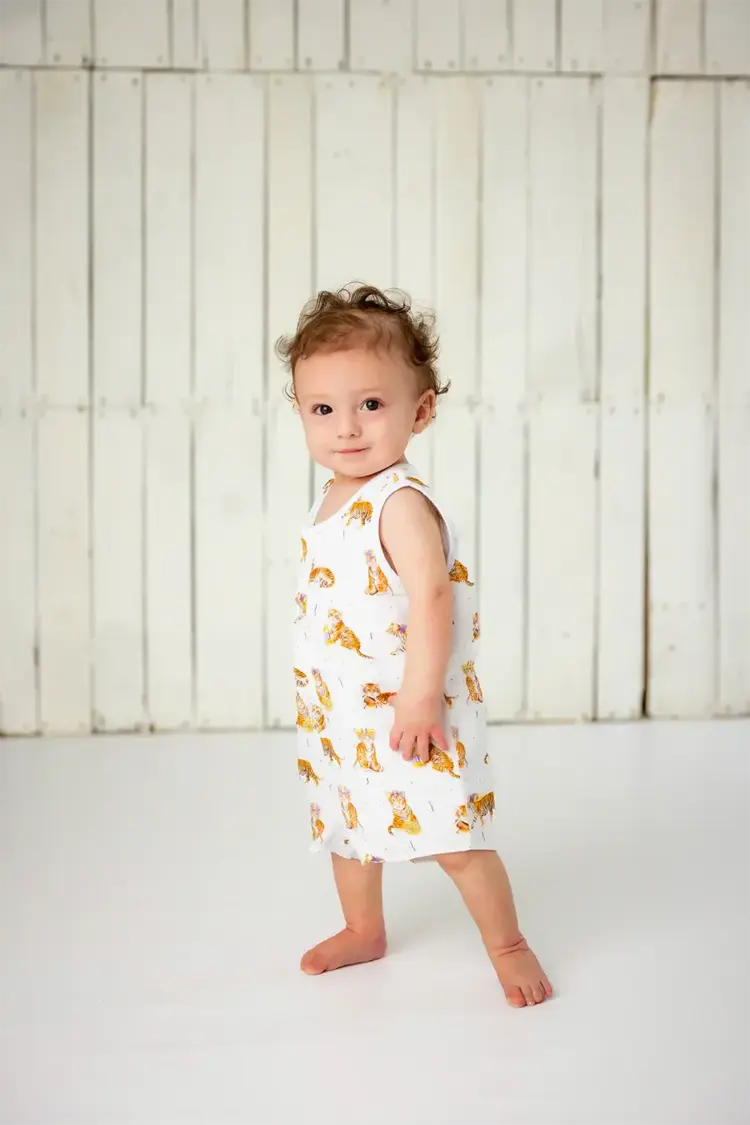 Nola Tawk LSU Tigers Muslin Shortall