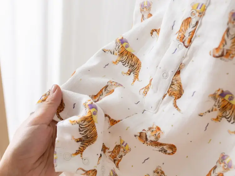 Nola Tawk LSU Tigers Muslin Shortall