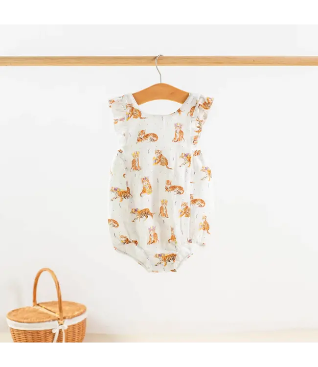 LSU Tigers Muslin Sunsuit