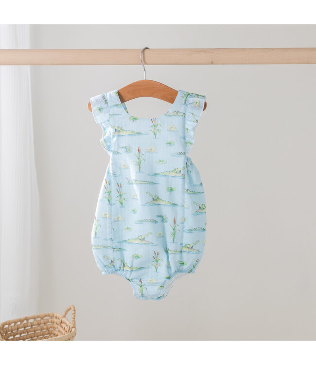 Gator Games Muslin Sunsuit