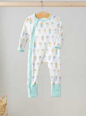Nola Tawk Snoball Cotton Zipper Pajama