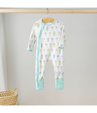 Nola Tawk Snoball Cotton Zipper Pajama