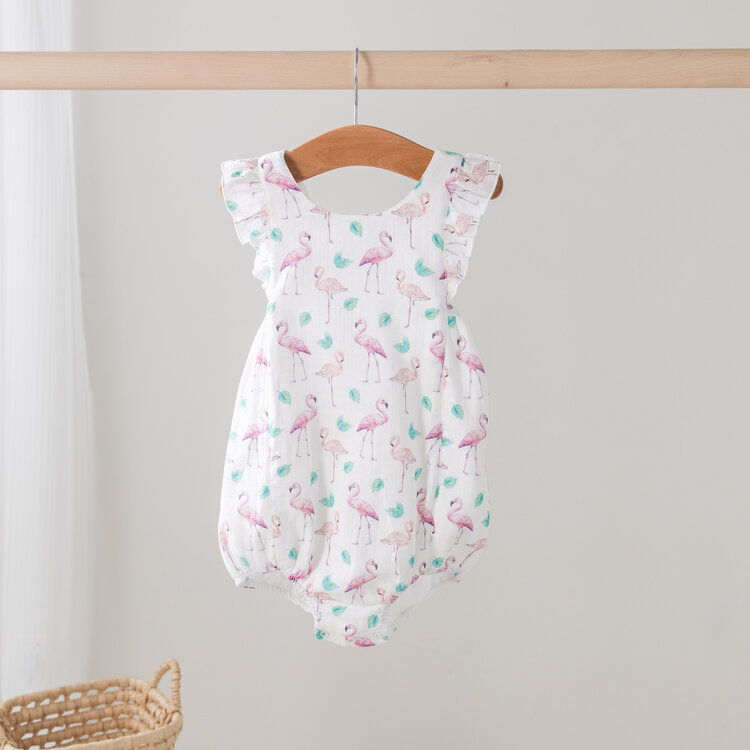 Nola Tawk Pink Paradise Muslin Sunsuit