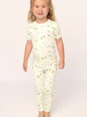 Southern Slumber Fishing 2 Piece Bamboo Pajama Set