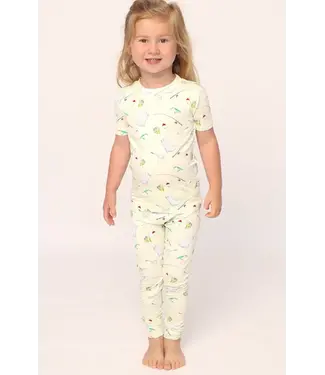 Southern Slumber Fishing 2 Piece Bamboo Pajama Set