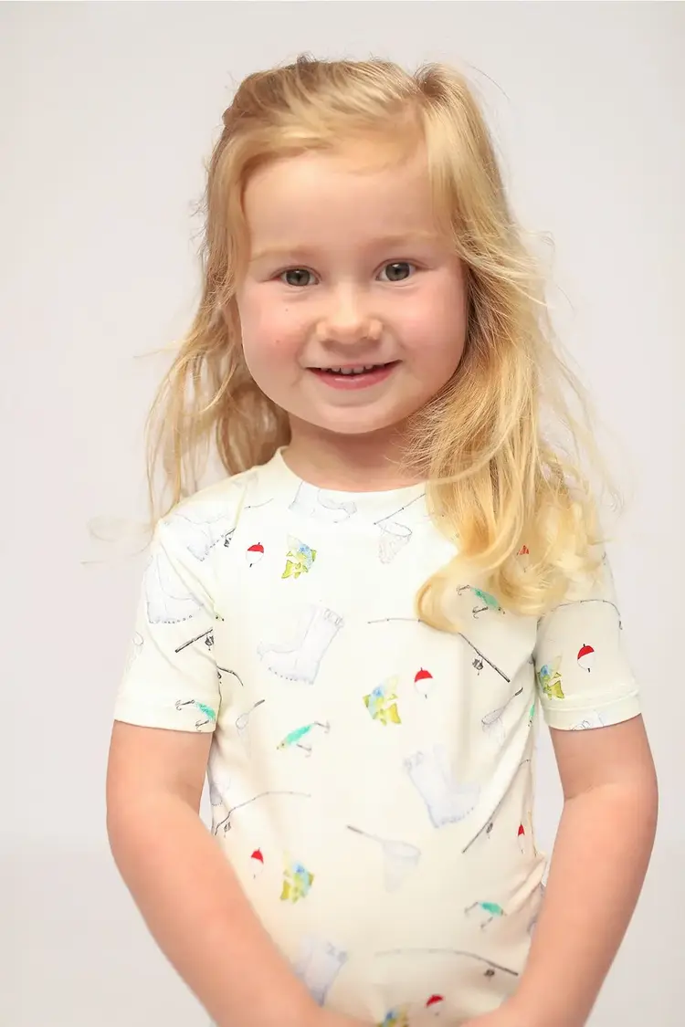 Southern Slumber Fishing 2 Piece Bamboo Pajama Set