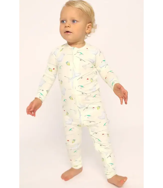 Fishing Zipper Bamboo Sleeper