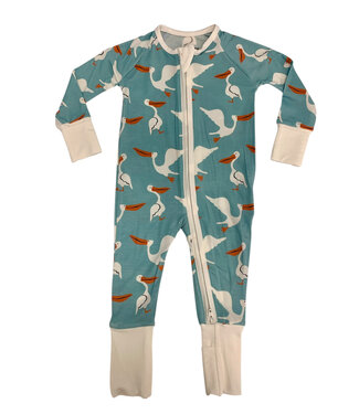 Southern Slumber Pelican Bamboo Zipper Sleeper