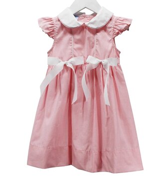 Charming Little One Pink and White Sara Dress