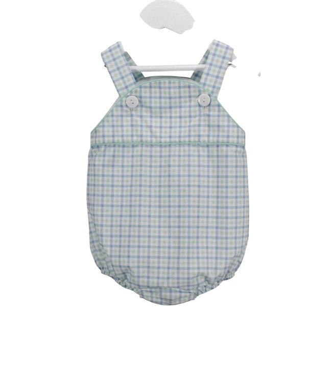 Blue & Green Plaid Adam Bubble