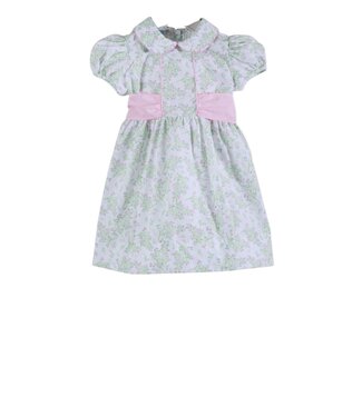 Charming Little One Pink Blossom Roses Lucy Dress