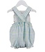 Blue and Green Plaid Bubble
