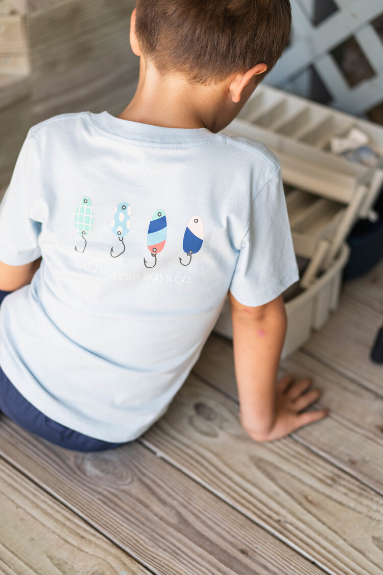 Saltwater Boys Co. Lures Short Sleeve Graphic Tee