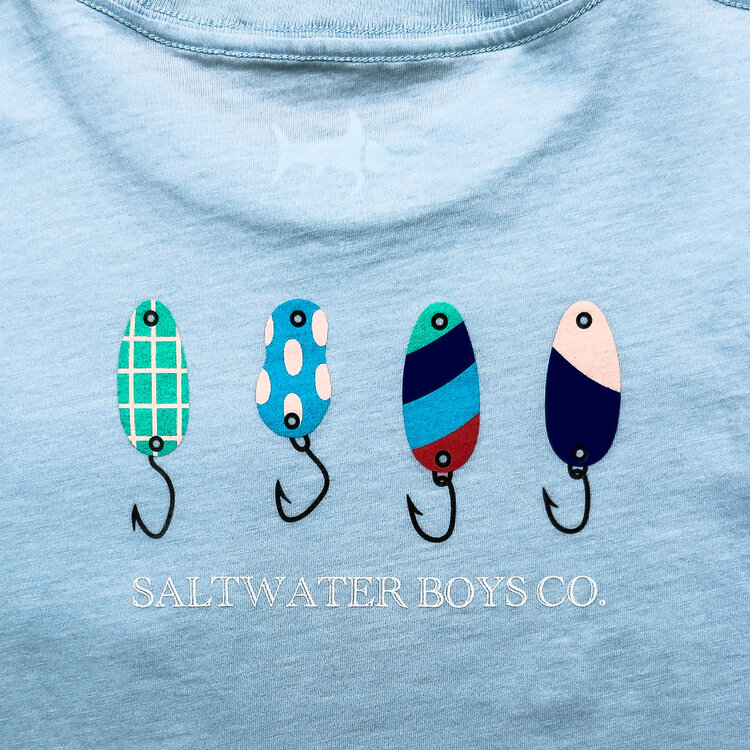 Saltwater Boys Co. Lures Short Sleeve Graphic Tee