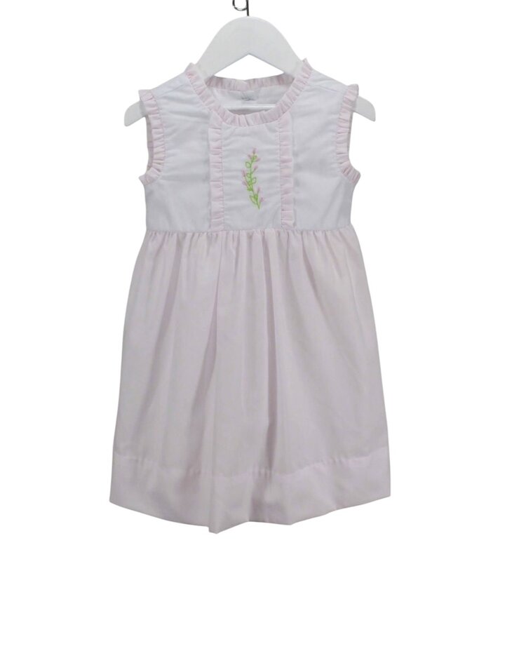 Baby Blessings Pink Floral Bouquet Ellie Dress