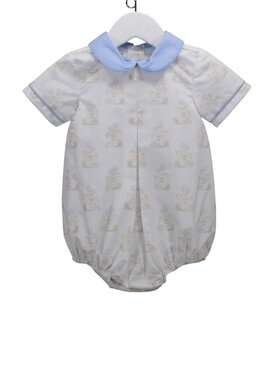 Baby Blessings Light Blue Carousel Ethan Bubble