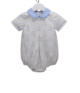 Baby Blessings Light Blue Carousel Ethan Bubble