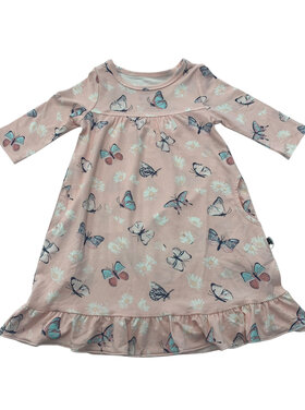 Sweet Bamboo Butterfly Daisy Boho Dress