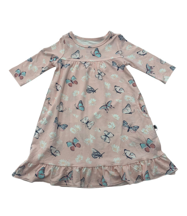 Butterfly Daisy Boho Dress