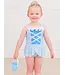 Glass Slipper Princess One Pc Swimsuit