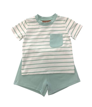 Millie Jay Hudson Green Short Set