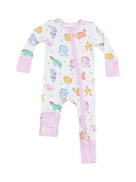 Angel Dear Sea Creatures Zipper Romper