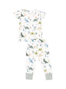 Angel Dear Soft Dinos SS Loungewear Set