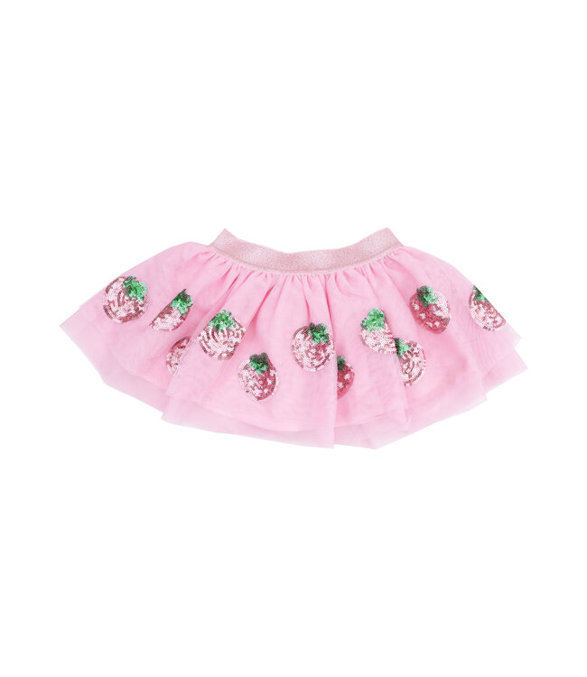 Strawberry Swiss Dot Tutu