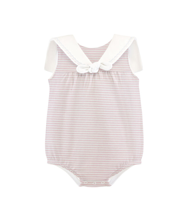 Pink Stripes Sailor Bubble