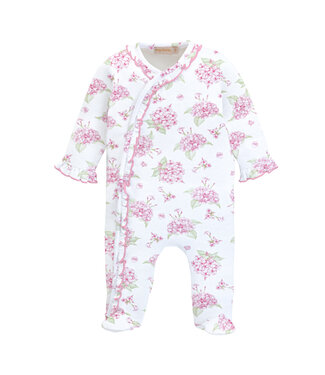 Baby Club Chic Hydrangea Ruffle Footie