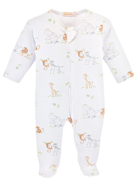 Baby Club Chic Safari Adventure Zipper Footie