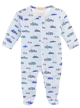 Baby Club Chic On The Road Zipper Footie