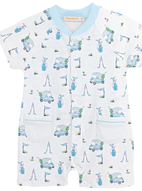 Baby Club Chic Golf Romper w/ Pockets