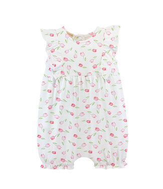 Baby Club Chic Baby Tulips Ruffle Romper