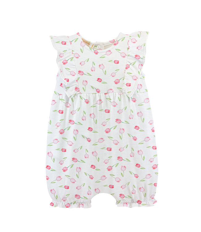 Baby Tulips Ruffle Romper