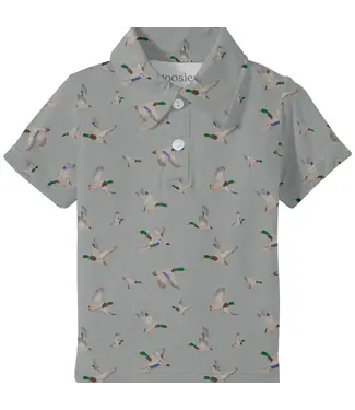 Goosies Mallards Short Sleeve Polo Shirt