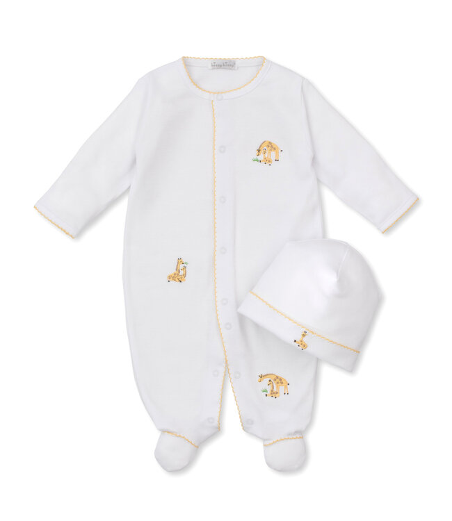 Giraffe Duo Footie w/ Hat