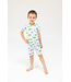 Alligator Blue Loungewear Short Set