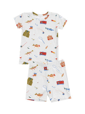 Angel Dear Fishing Things Loungewear Short Set