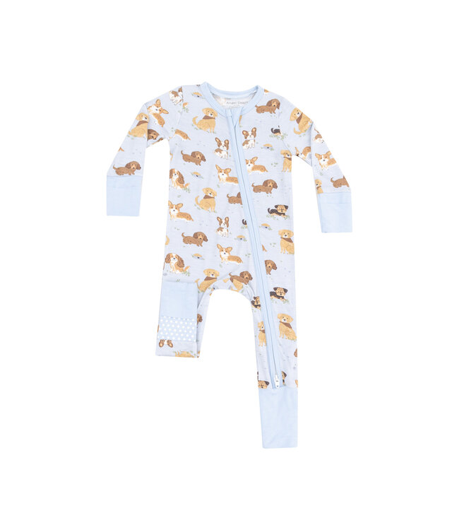 Best Friend Dogs Zipper Romper