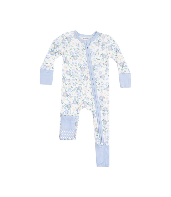 Baby Veronica Floral Zipper Romper