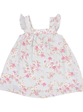 Angel Dear Pink Phlox Floral Sundress