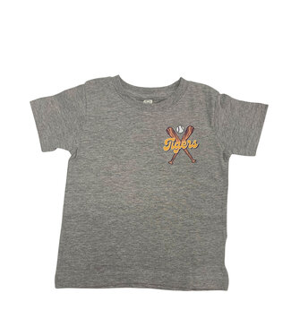Life in the South Tigers Ball Bat Short Sleeve Tee