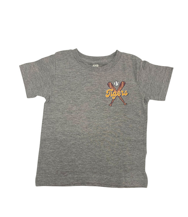 Tigers Ball Bat Short Sleeve Tee