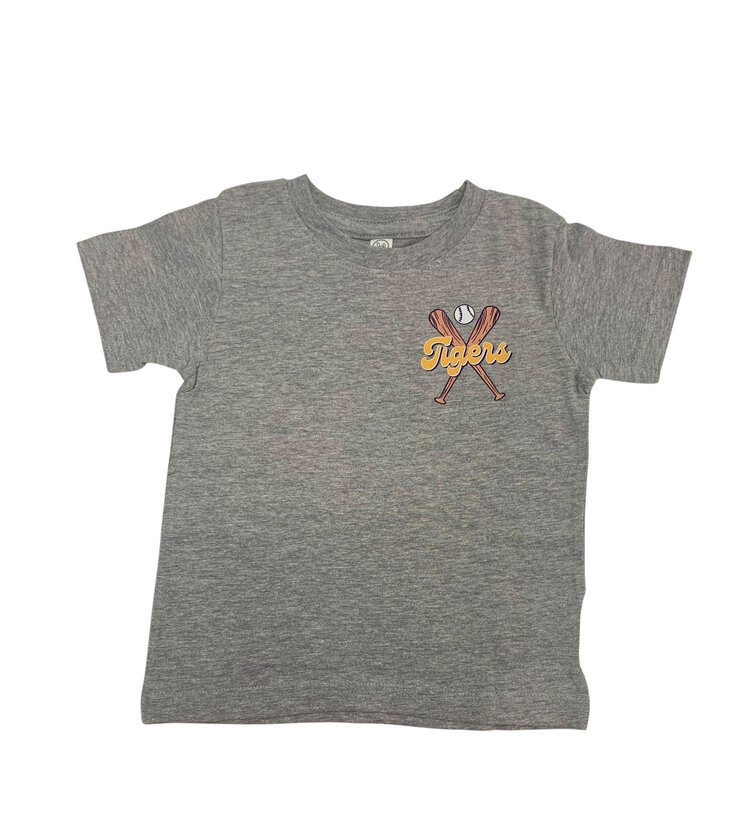 Life in the South Tigers Ball Bat Short Sleeve Tee