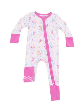 Angel Dear Mermaids Zipper Romper