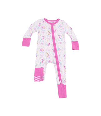 Angel Dear Mermaids Zipper Romper